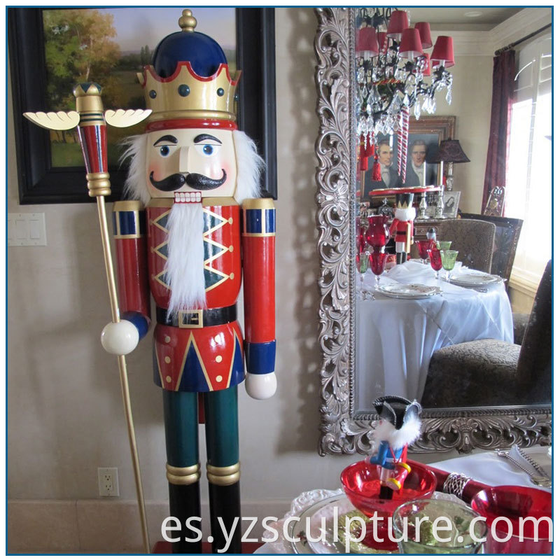 fiberglass Nutcracker statue